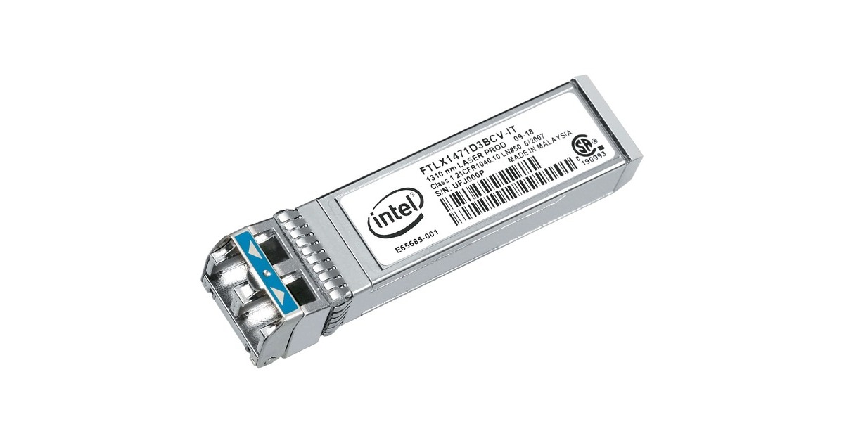 Intel® Ethernet SFP+ LR Optics, Transceiver