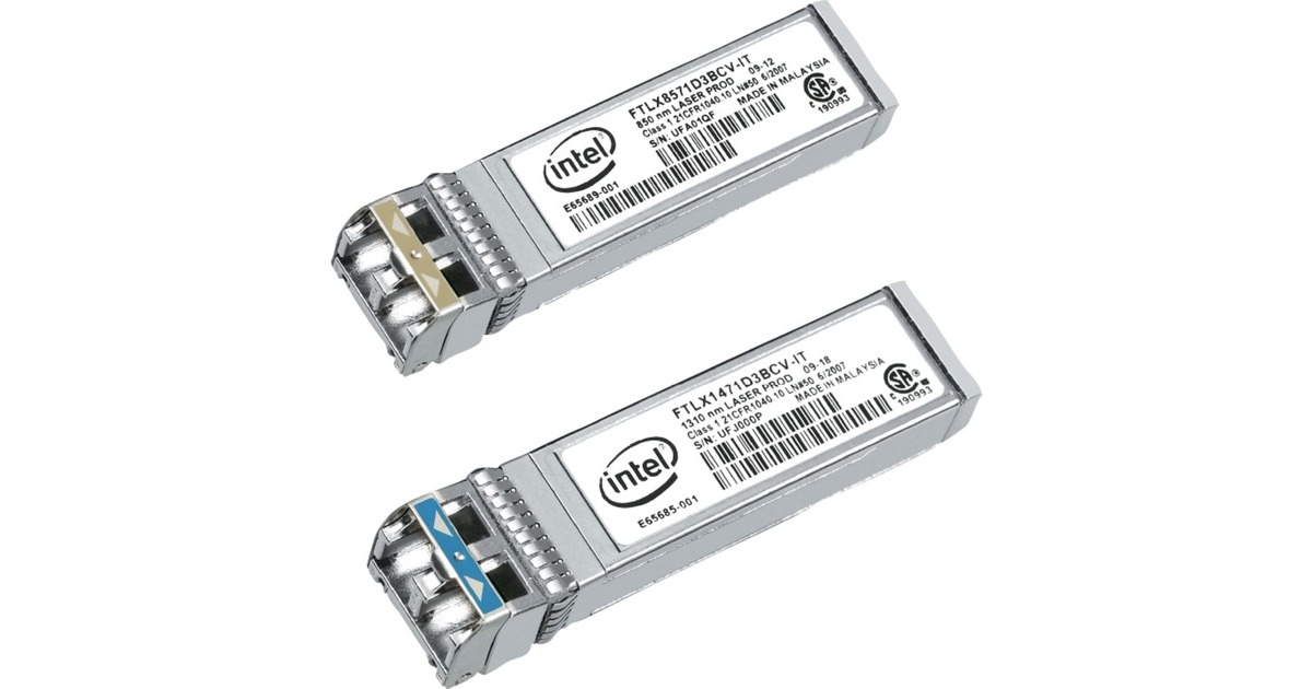 Intel® Ethernet SFP+ Optics, Transceiver(10-Gigabit)