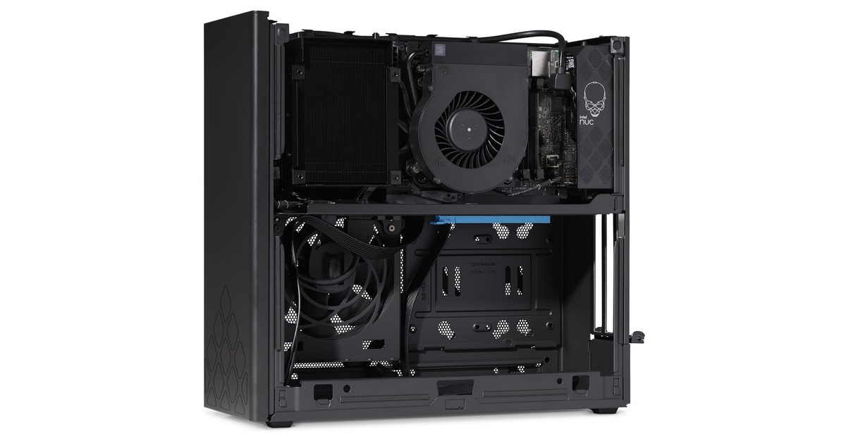 Intel® NUC 13 Extreme Kit NUC13RNGi5, Barebone(schwarz, ohne Betriebssystem)