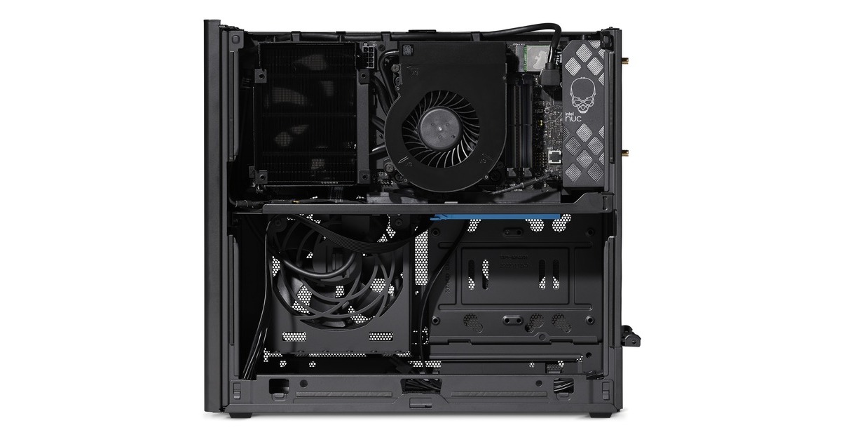 Intel® NUC 13 Extreme Kit NUC13RNGi5, Barebone(schwarz, ohne Betriebssystem)