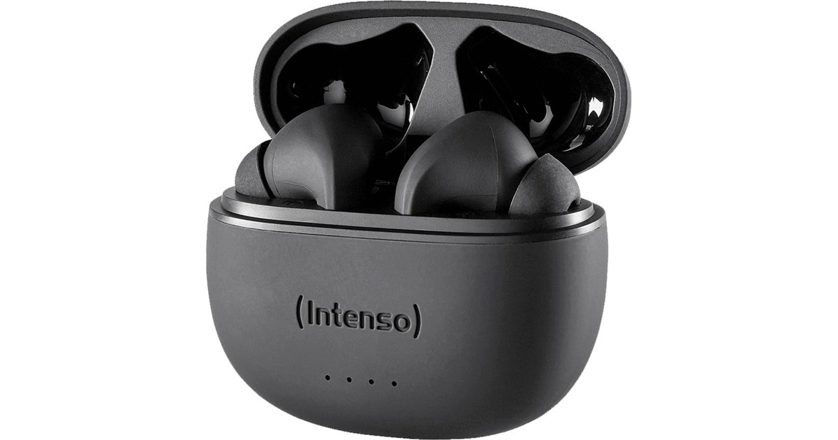 Intenso Buds T300A, Kopfhörer(schwarz, USB-C, Bluetooth)