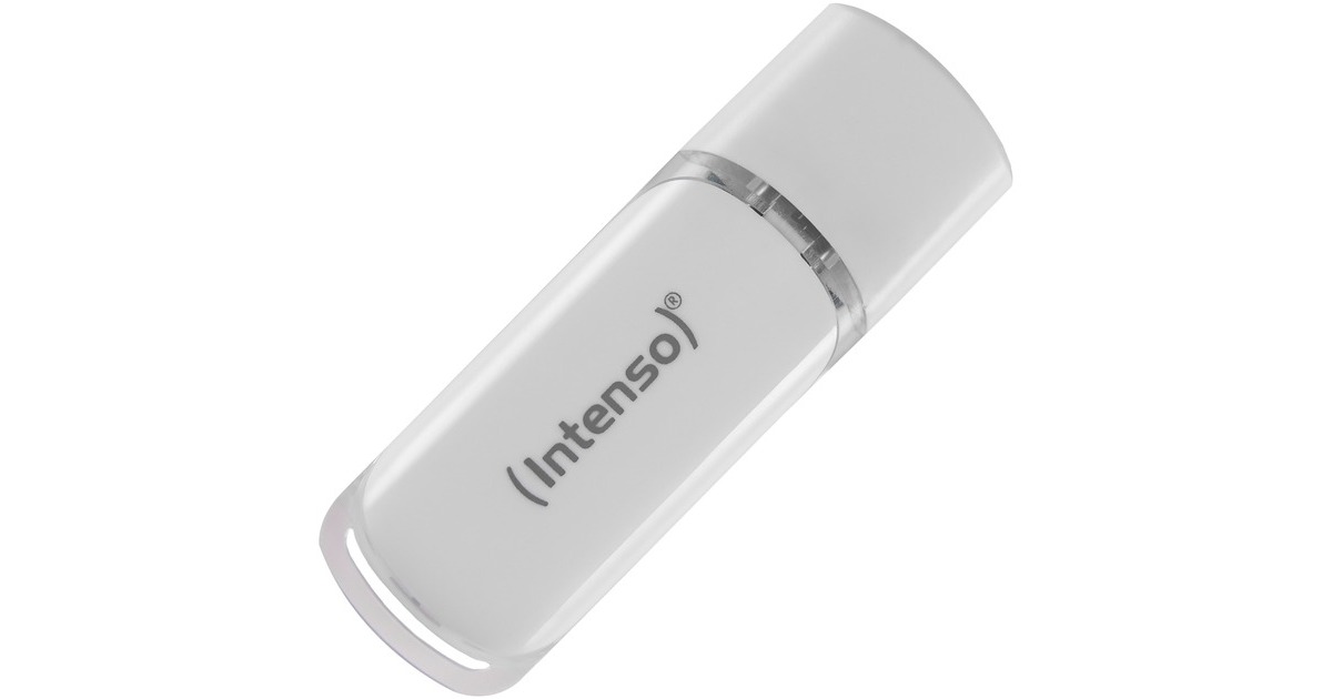 Intenso FLASH LINE 32 GB, USB-Stick(weiß, USB-C 3.2 Gen 1)
