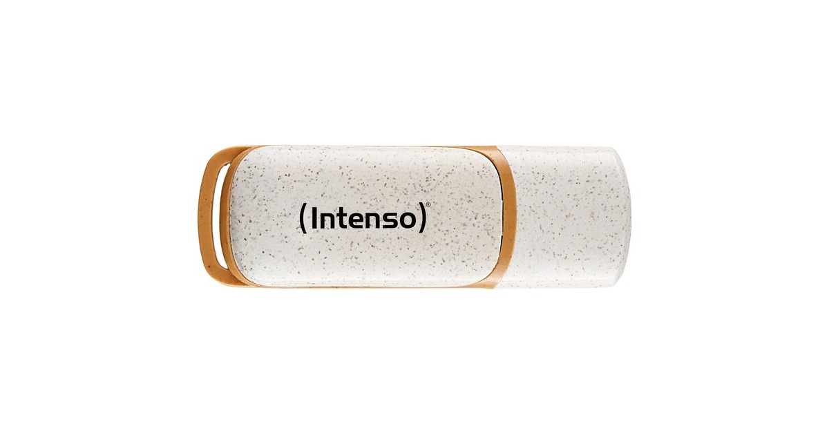 Intenso Green Line 128 GB, USB-Stick(beige/braun, USB-A 3.2 Gen 1)