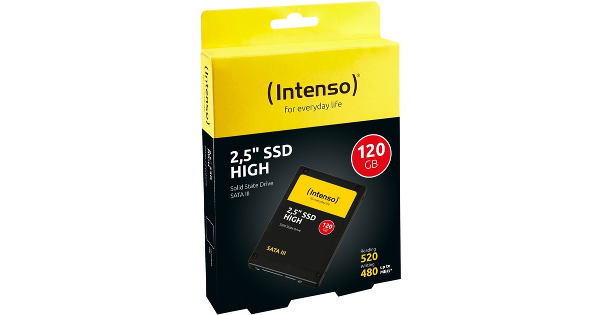 Intenso High Performance 120 GB, SSD(SATA 6 Gb/s, 2,5