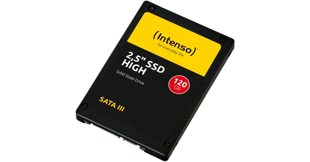 Intenso High Performance 120 GB, SSD(SATA 6 Gb/s, 2,5") Intenso High Performance 120 GB, SSD(SATA 6 Gb/s, 2,5")