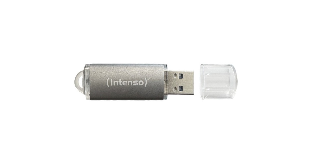 Intenso Jet Line 128 GB, USB-Stick(aluminium)