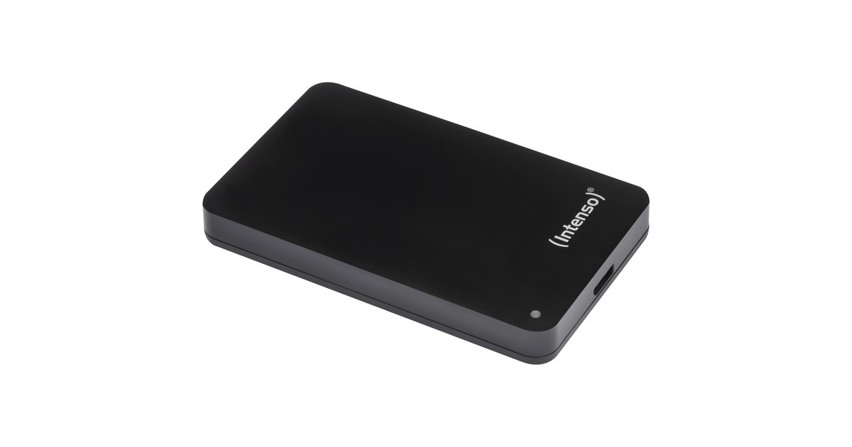 Intenso Memory Case 5 TB, Externe Festplatte(schwarz, extern, Micro-USB-B 3.2 Gen 1 (5 Gbit/s))