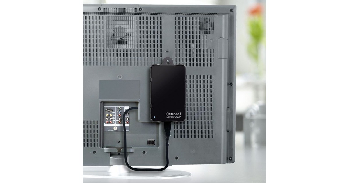 Intenso Memory Play 1 TB, Externe Festplatte(schwarz, USB-A 3.2 Gen 1 (5 Gbit/s))