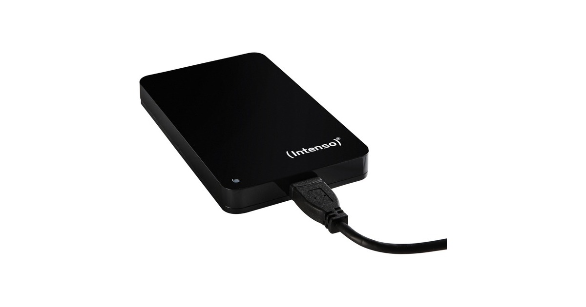 Intenso Memory Play 1 TB, Externe Festplatte(schwarz, USB-A 3.2 Gen 1 (5 Gbit/s))