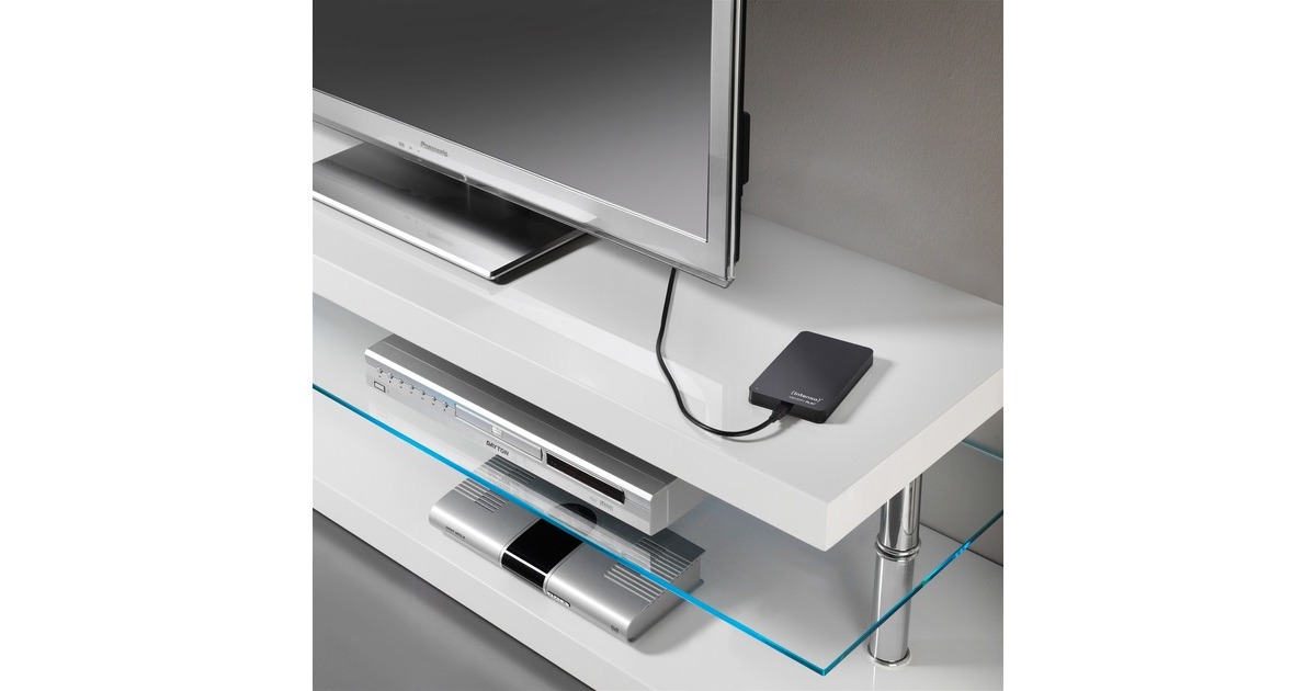 Intenso Memory Play 1 TB, Externe Festplatte(schwarz, USB-A 3.2 Gen 1 (5 Gbit/s))