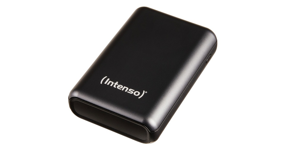 Intenso Powerbank A10000(anthrazit, 10.000 mAh, PD, Quick Charge)
