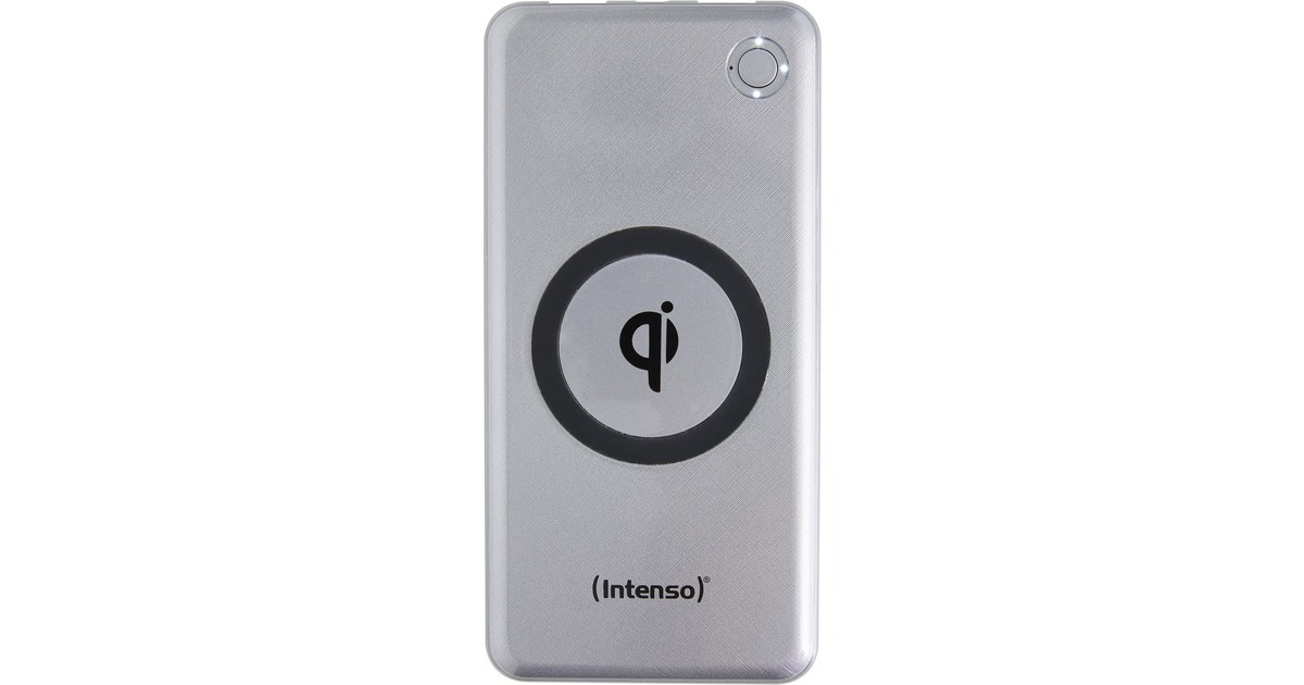 Intenso Powerbank Wireless WPD10000(silber, 10.000 mAh)