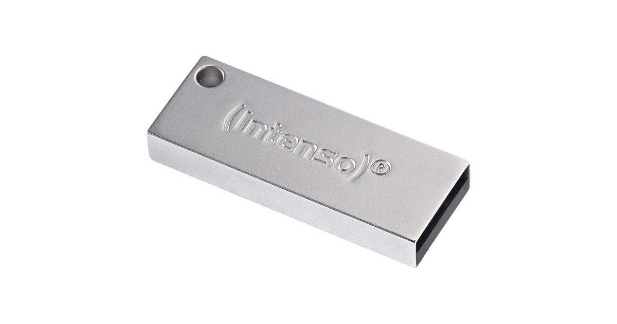 Intenso Premium Line 128 GB, USB-Stick(silber, USB-A 3.2 Gen 1)