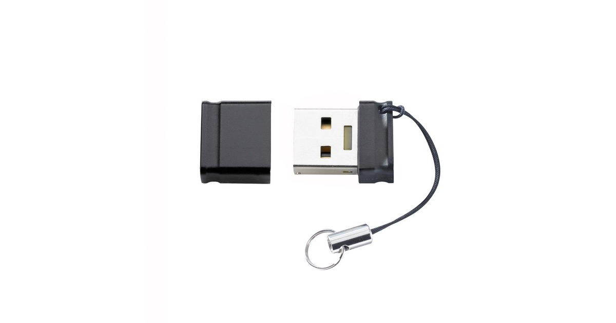 Intenso Slim Line 16 GB, USB-Stick(schwarz, USB-A 3.2 Gen 1)