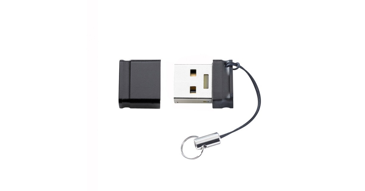 Intenso Slim Line 32 GB, USB-Stick(schwarz, USB-A 3.2 Gen 1)