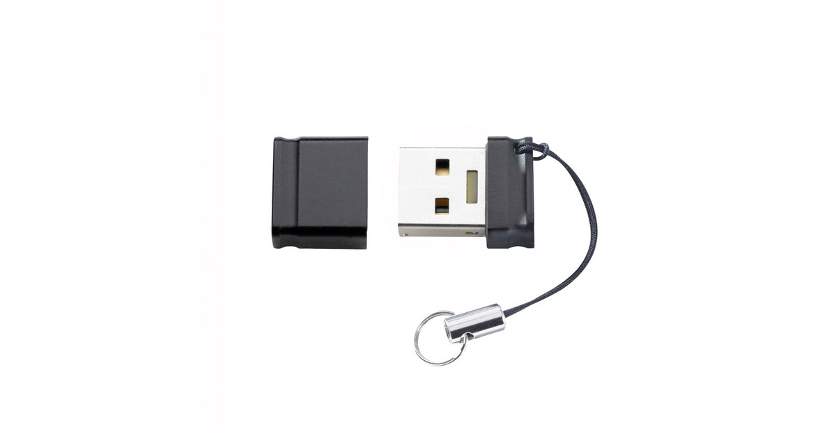 Intenso Slim Line 64 GB, USB-Stick(schwarz, USB-A 3.2 Gen 1)