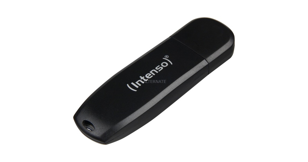 Intenso Speed Line 128 GB, USB-Stick(schwarz, USB-A 3.2 Gen 1)