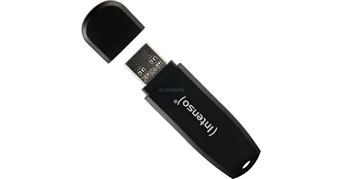 Intenso Speed Line 256 GB, USB-Stick(schwarz, USB-A 3.2 Gen 1)