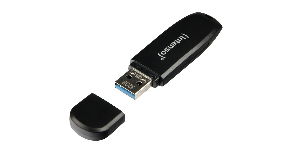 Intenso Speed Line 32 GB, USB-Stick(schwarz, USB-A 3.2 Gen 1)