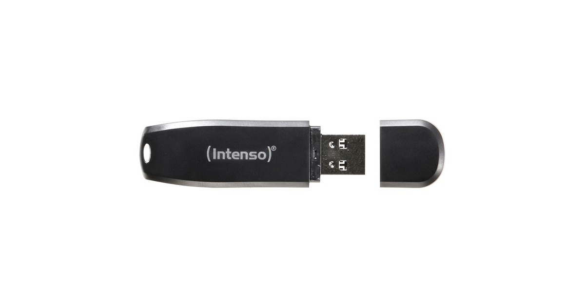 Intenso Speed Line 512 GB, USB-Stick(schwarz, USB-A 3.2 Gen 1)