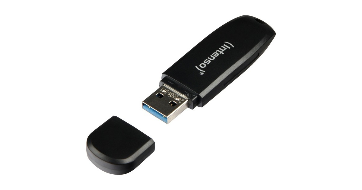 Intenso Speed Line 64 GB, USB-Stick(schwarz, USB-A 3.2 Gen 1)