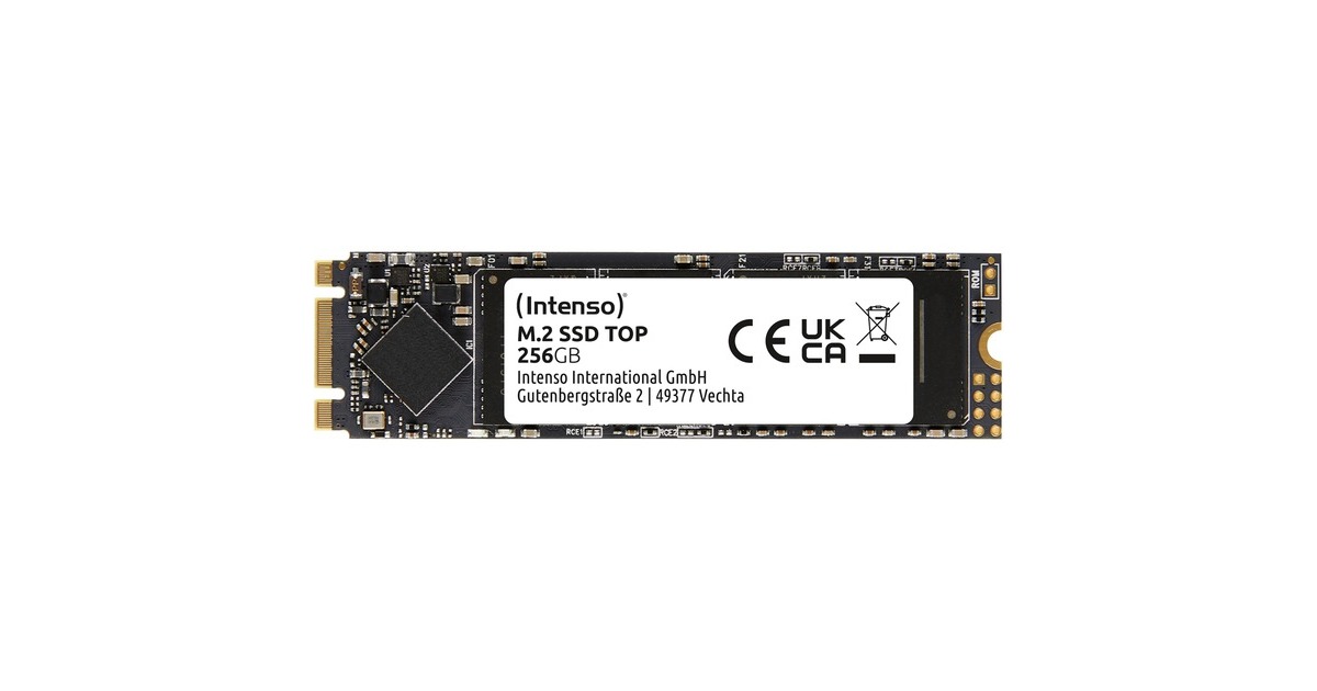 Intenso TOP 256 GB, SSD(SATA 6 Gb/s, M.2 2280)