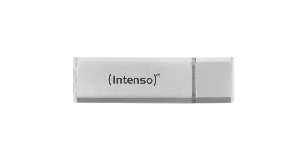 Intenso Ultra Line 16 GB, USB-Stick(silber, USB-A 3.2 Gen1)