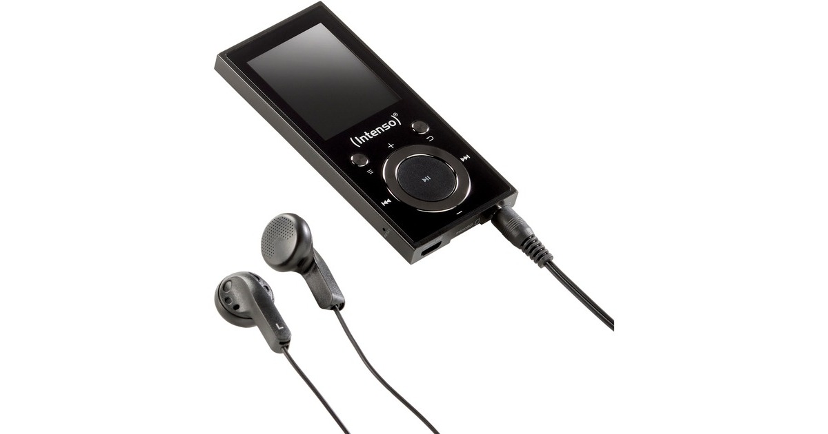 Intenso Video Scooter, Portable Player(schwarz, 16 GB, Bluetooth)