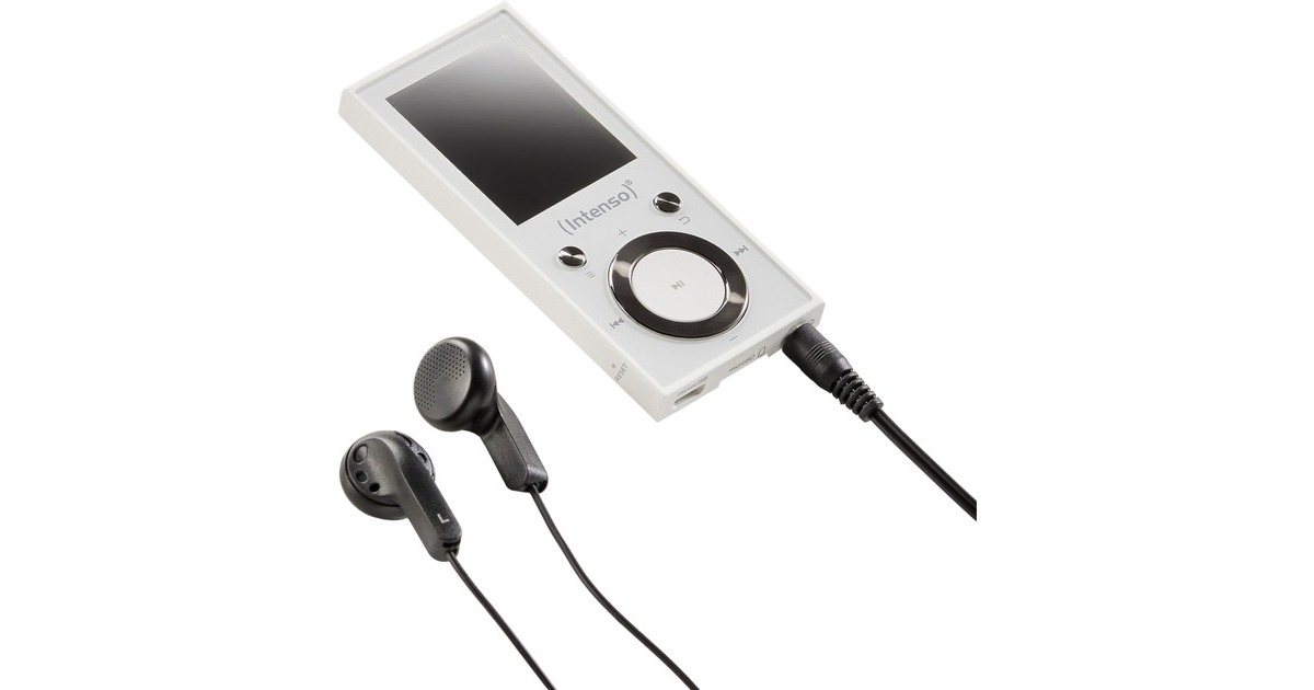 Intenso Video Scooter, Portable Player(weiß, 16 GB, Bluetooth)
