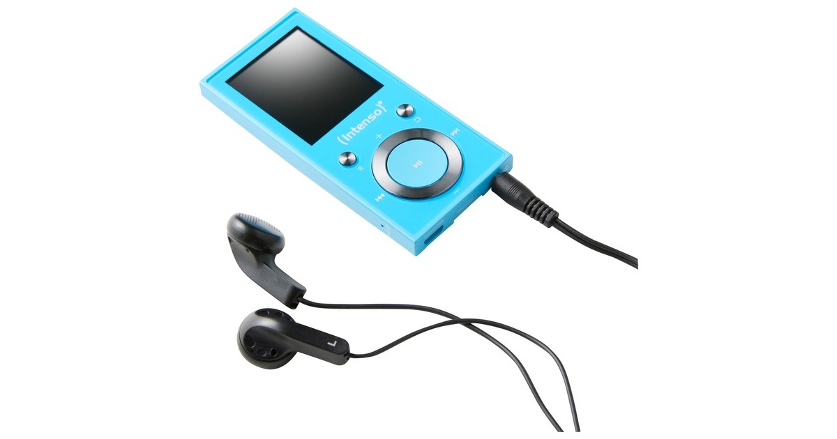 Intenso Video Scooter, Portable Player(blau, 16 GB, Bluetooth)