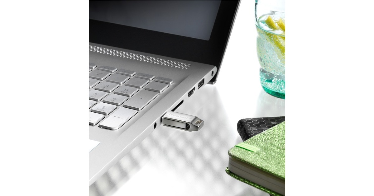 Intenso cMOBILE LINE 128 GB, USB-Stick(silber, USB-A 3.2 Gen 1, USB-C 3.2 Gen 1)