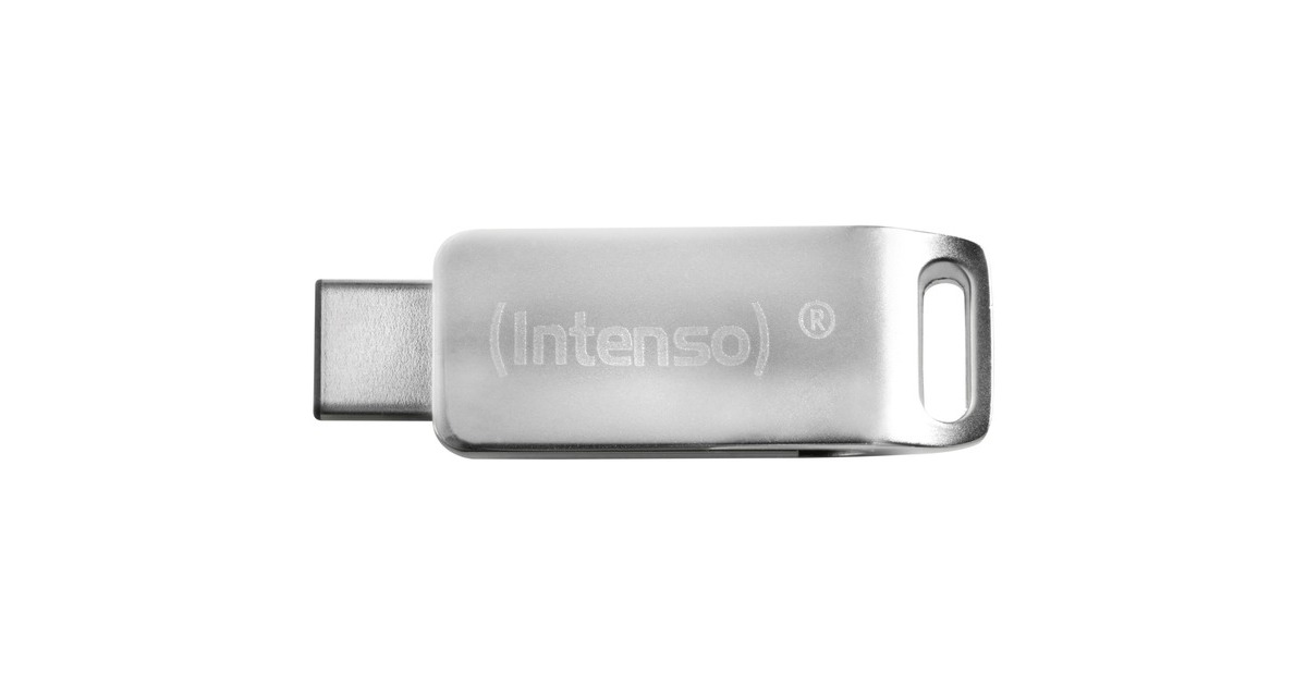 Intenso cMOBILE LINE 32GB, USB-Stick(silber, USB-A 3.2 Gen 1, USB-C 3.2 Gen 1)