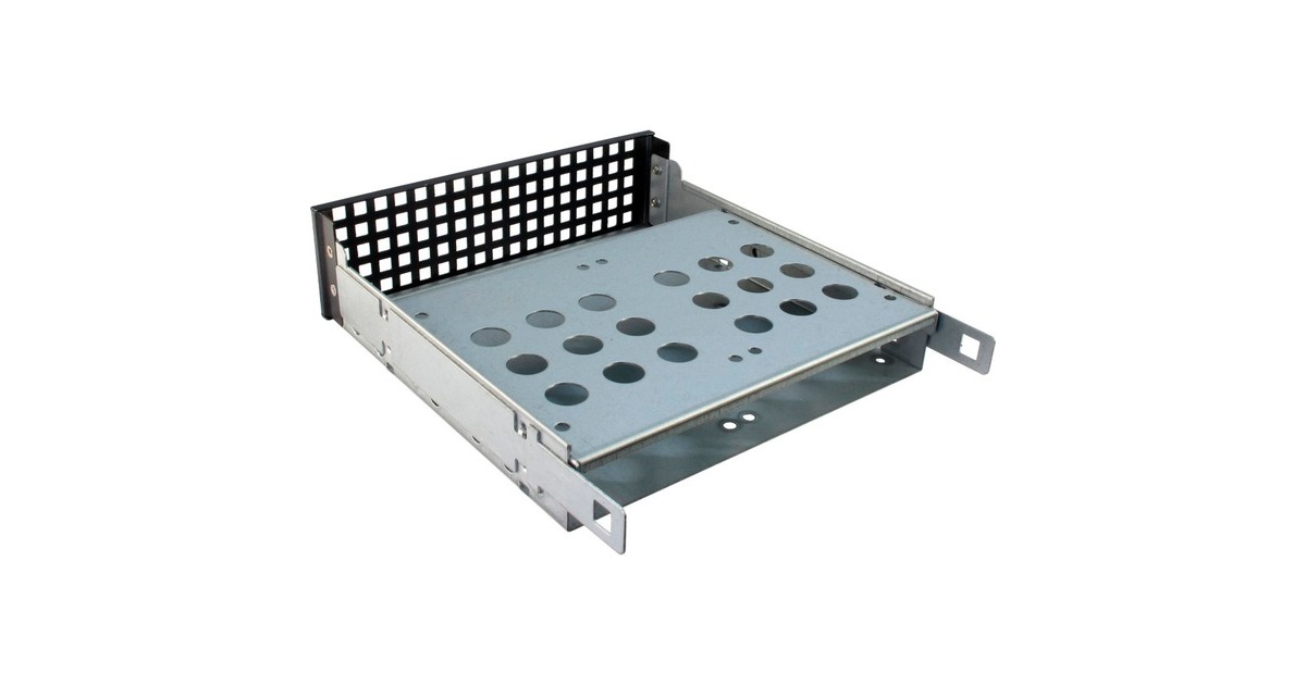 Inter-Tech 1U 10255, Server-Gehäuse(schwarz, 1 Höheneinheit)