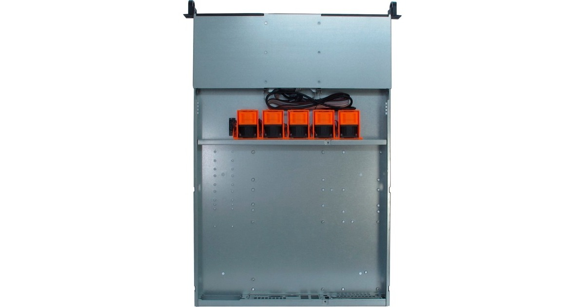 Inter-Tech 1U 10265, Server-Gehäuse(schwarz, 1 Höheneinheit)