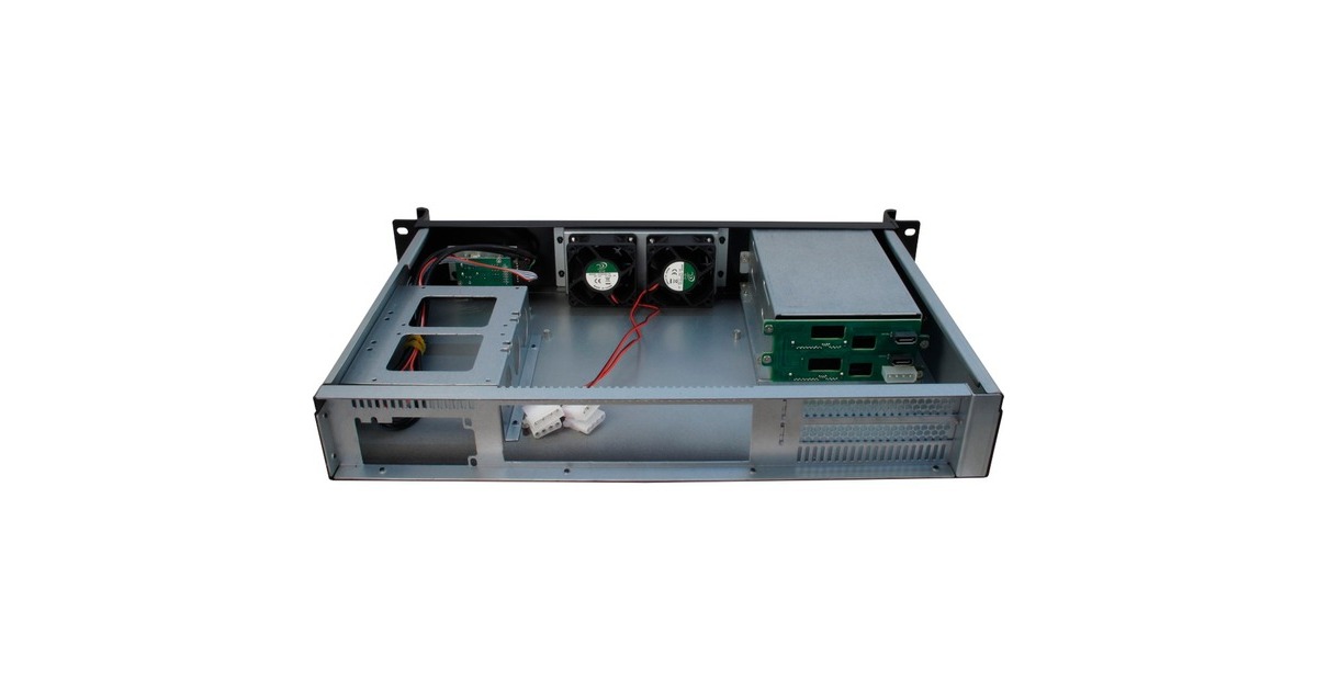 Inter-Tech 1.5U-1528L, Server-Gehäuse(schwarz)