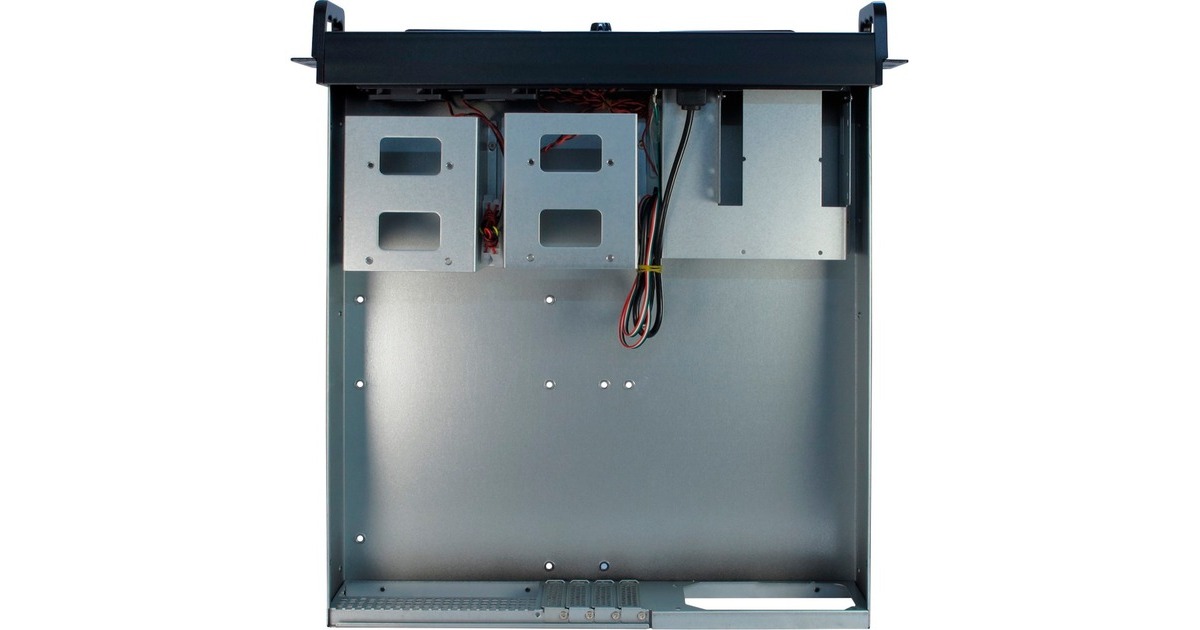 Inter-Tech 2U-2098-SK, Server-Gehäuse(schwarz, 2 Höheneinheiten)