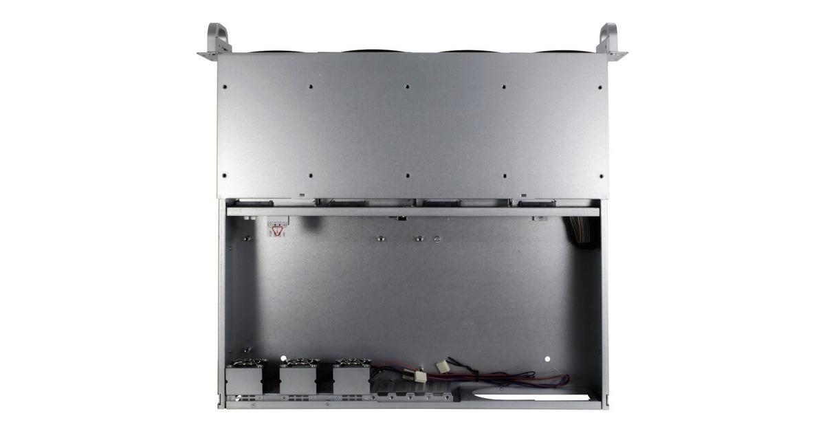 Inter-Tech 2U 2404S, Server-Gehäuse(schwarz, 2 Höheneinheiten)