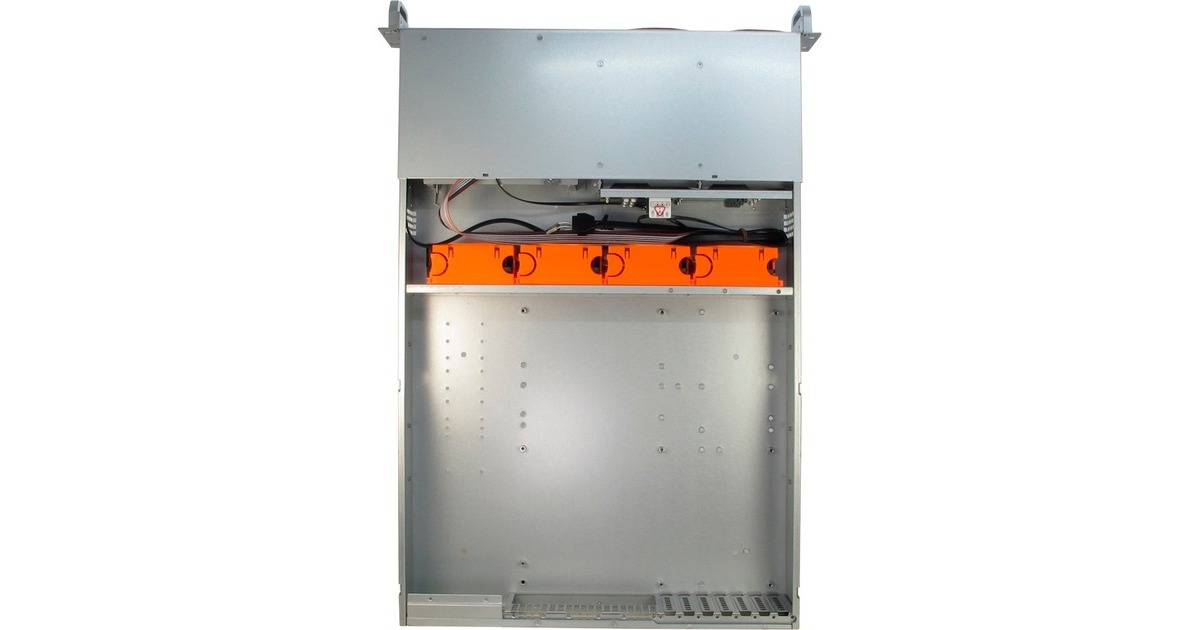 Inter-Tech 2U 2406, Server-Gehäuse(schwarz, 2 Höheneinheiten)