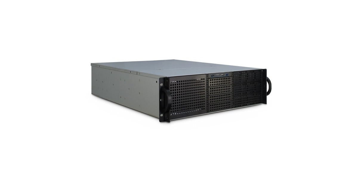 Inter-Tech 3U 30240, Server-Gehäuse(schwarz)