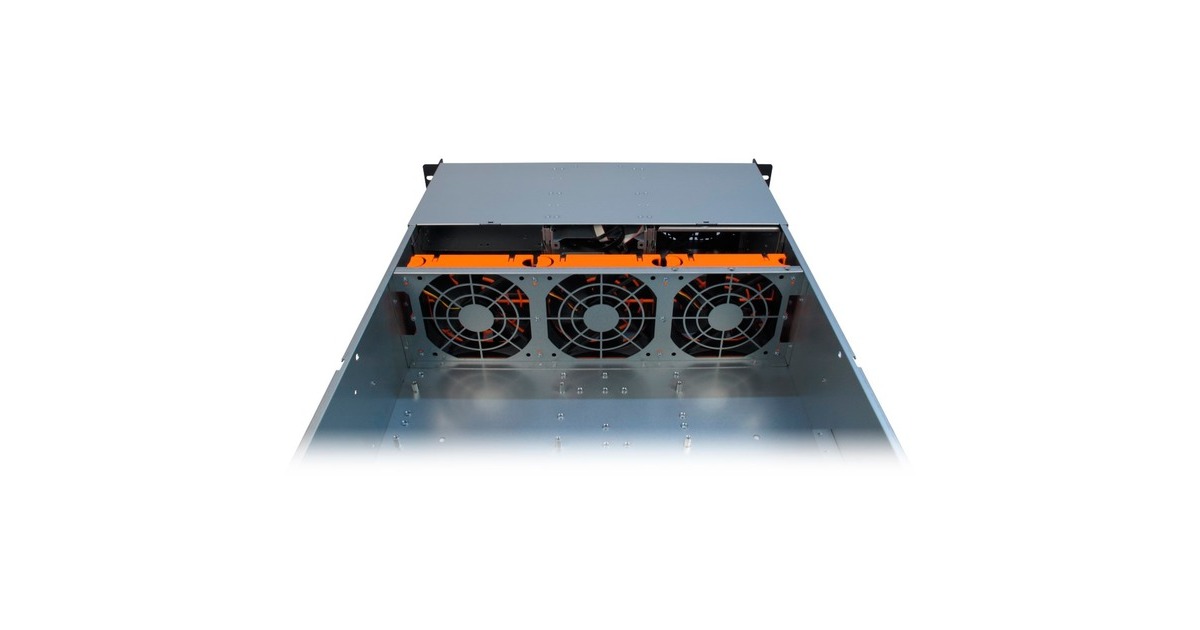 Inter-Tech 3U-30255, Server-Gehäuse(schwarz, 3 Höheneinheiten)