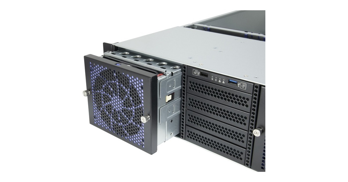 Inter-Tech 3U-30765, Server-Gehäuse(schwarz)