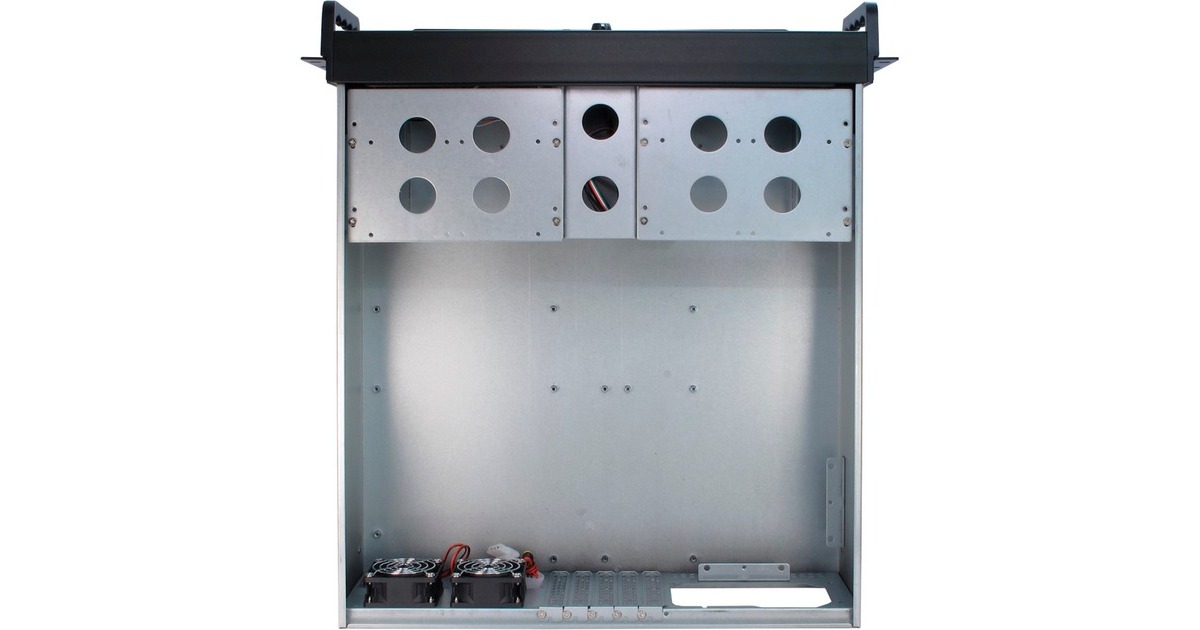 Inter-Tech 3U-3098-S, Server-Gehäuse(schwarz, 3 Höheneinheiten)