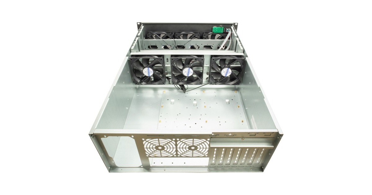 Inter-Tech 4F28 MINING-RACK, Server-Gehäuse(schwarz)