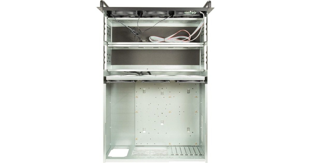 Inter-Tech 4F28 MINING-RACK, Server-Gehäuse(schwarz)