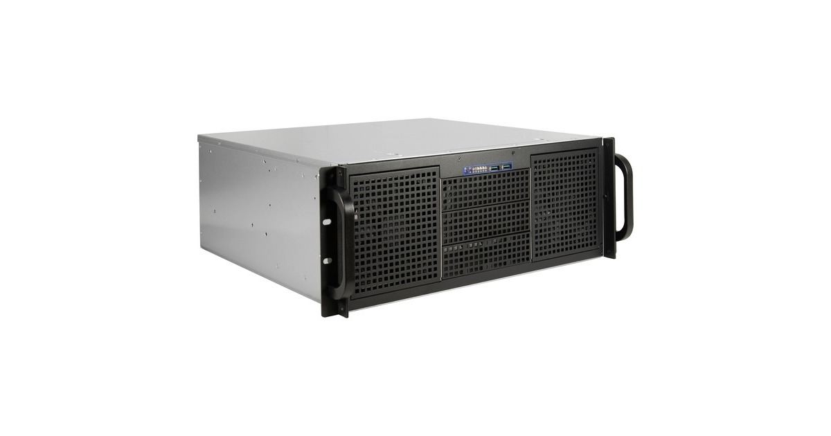 Inter-Tech 4U-40240, Server-Gehäuse(schwarz, 4 Höheneinheiten)
