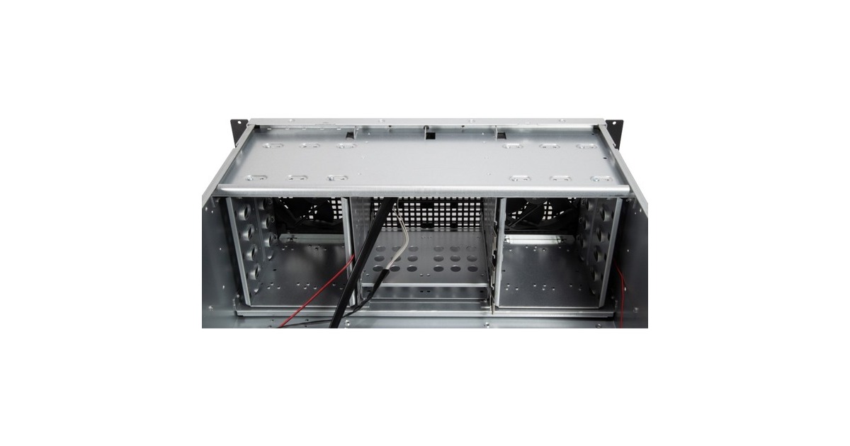 Inter-Tech 4U-40240, Server-Gehäuse(schwarz, 4 Höheneinheiten)
