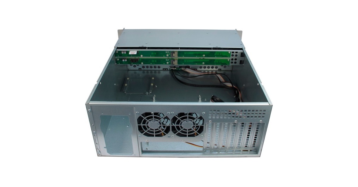 Inter-Tech 4U 4408, Server-Gehäuse(schwarz, 4 Höheneinheiten)