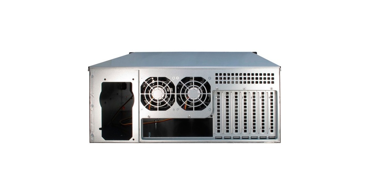 Inter-Tech 4U 4410, Server-Gehäuse(schwarz, 4 Höheneinheiten)