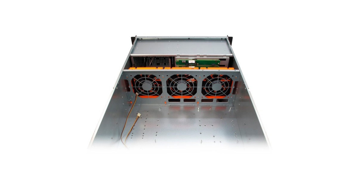 Inter-Tech 4U 4410, Server-Gehäuse(schwarz, 4 Höheneinheiten)