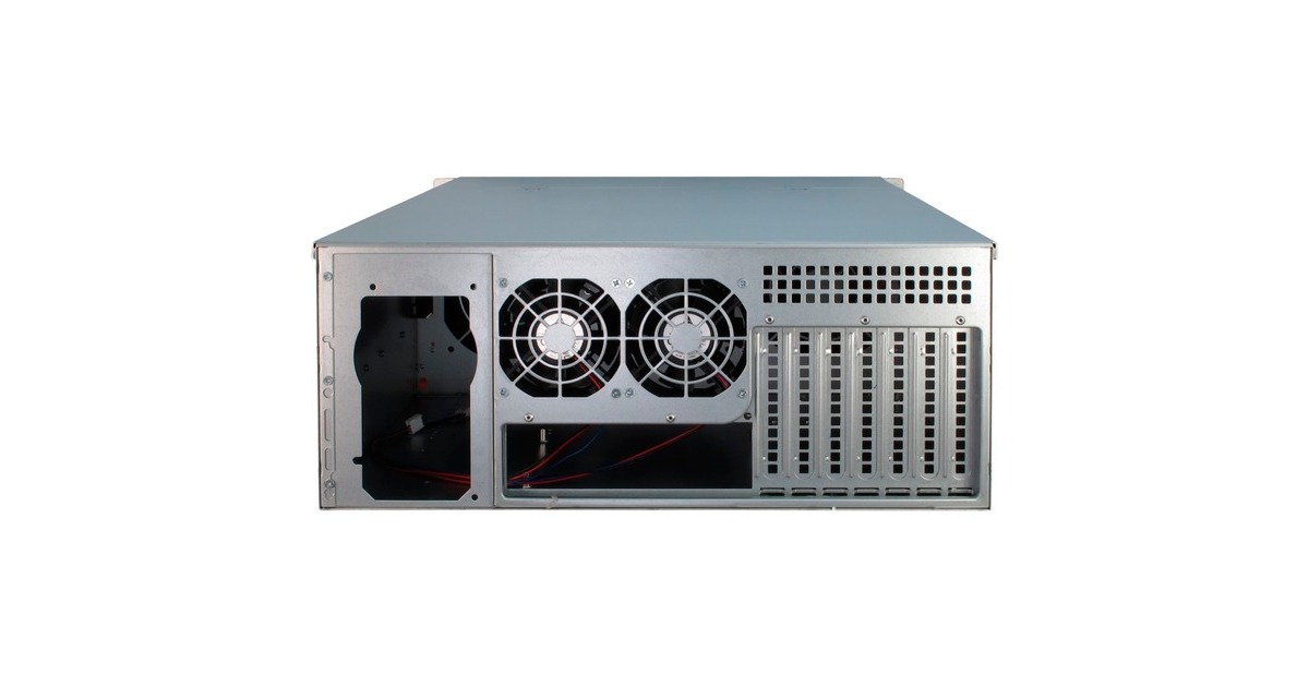 Inter-Tech 4U 4416, Server-Gehäuse(schwarz, 4 Höheneinheiten)